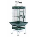 Prevue Hendryx Prevue Hendryx PP-3151C Small Wrought Iron Select Bird Cage - Chalk White PP-3151C